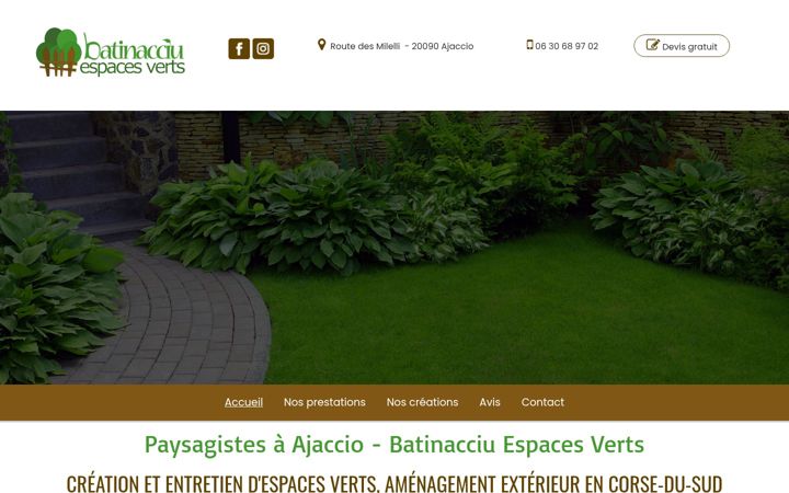 Screenshot of batinacciu-espace-vert.fr