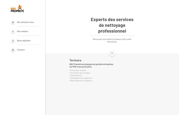 Screenshot of batiproprete.fr
