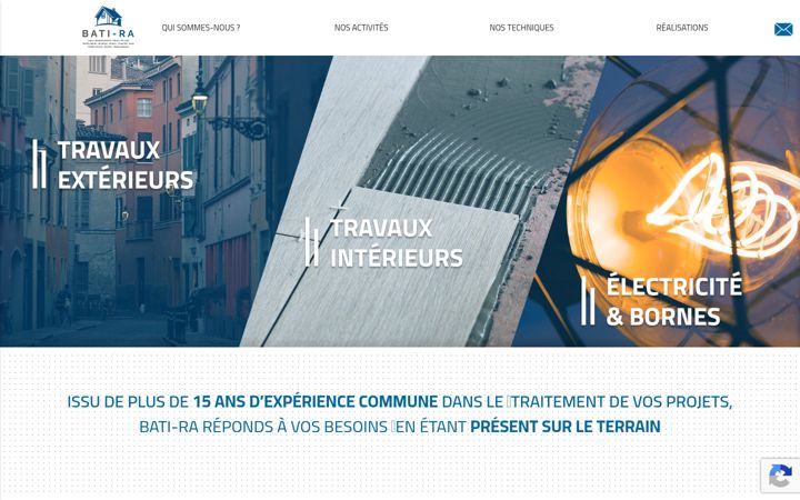 Screenshot of batira.fr