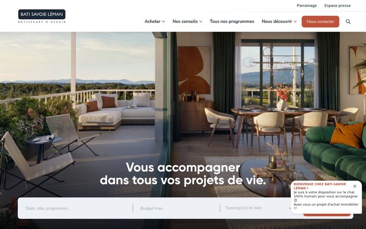 Screenshot of batisavoieleman.fr