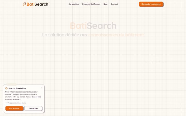 Screenshot of batisearch.com