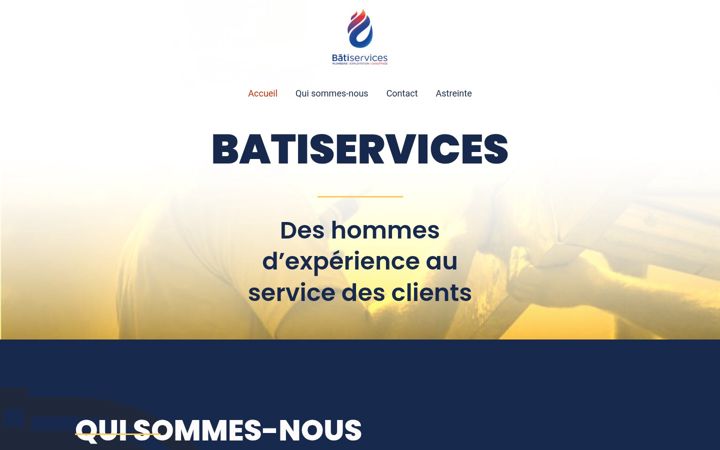 Screenshot of batiservices.org