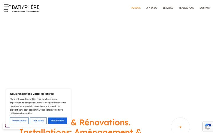 Screenshot of batisphere.net
