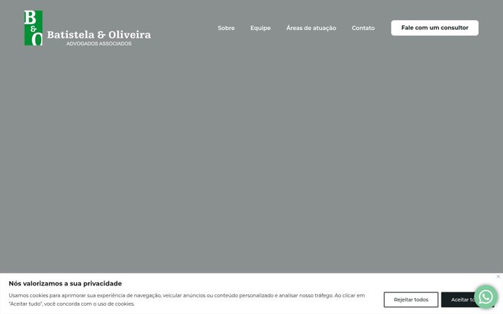 Screenshot of batistelaeoliveira.adv.br