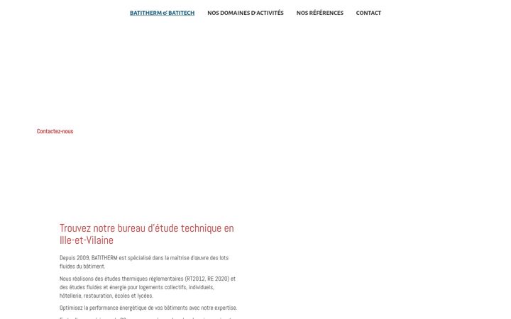Екранна снимка на batitherm-35.fr