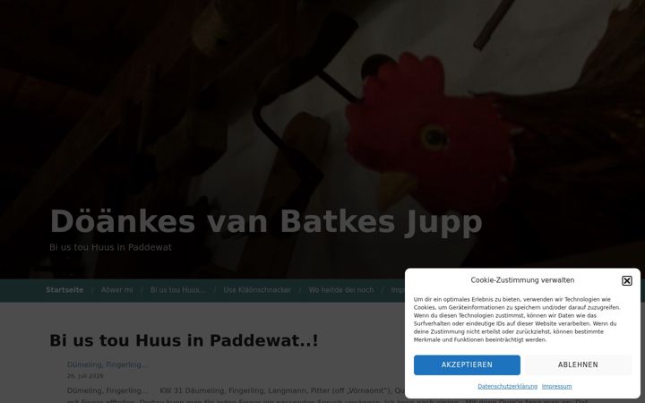 Screenshot of batkes-jupp.de