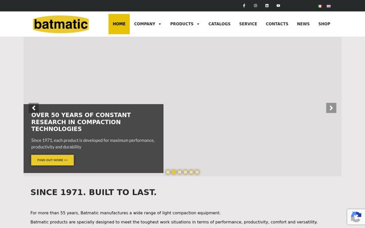 Screenshot of batmatic.com