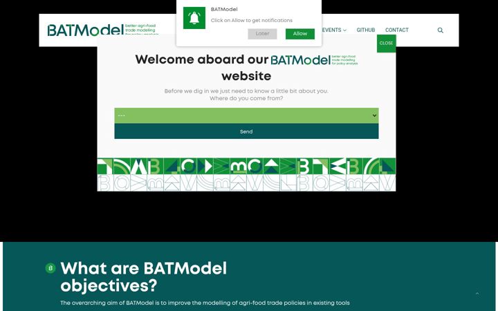 Екранна снимка на batmodel.eu