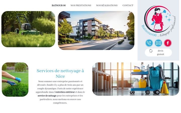 Screenshot of batnour06.fr