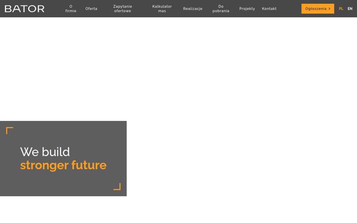 Screenshot of bator.pl