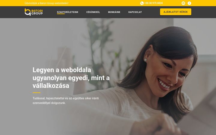 Screenshot of batori.eu
