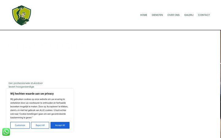 Screenshot of batouz.nl