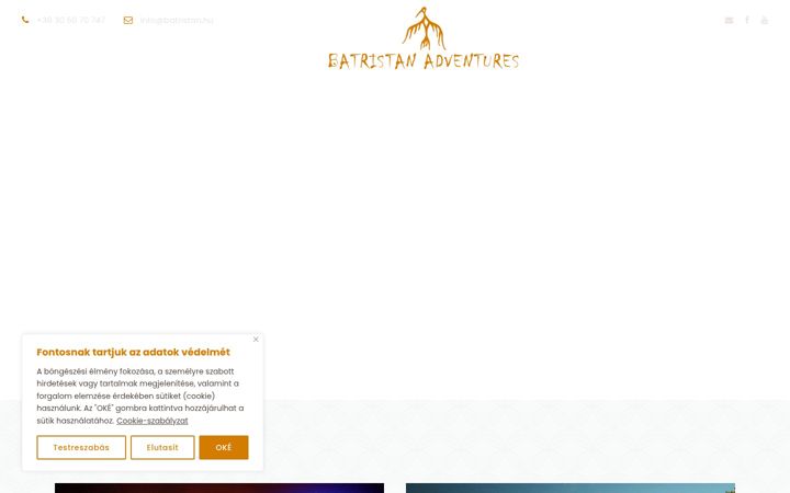 Screenshot of batristan.hu