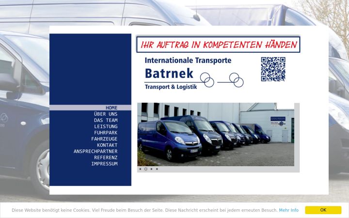 Screenshot of batrnek-transporte.de