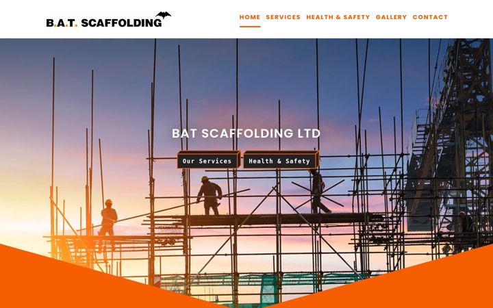 Screenshot of batscaffolding.com