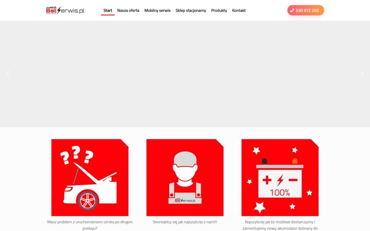 Screenshot of batserwis.pl