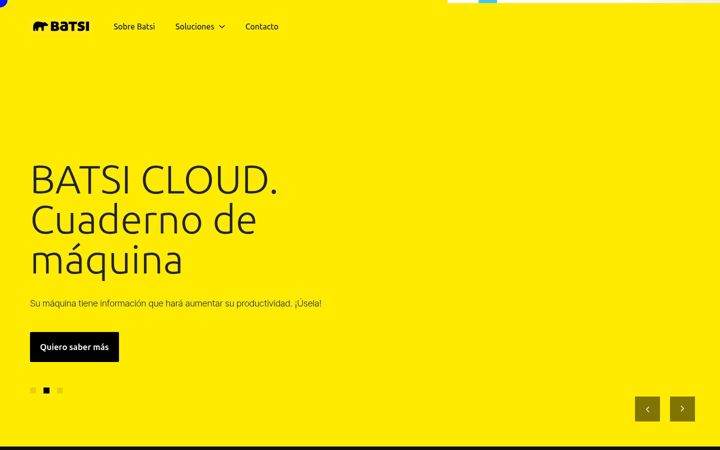 Screenshot of batsi.eu