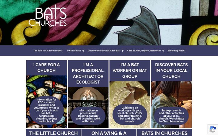 Screenshot stránky batsinchurches.org.uk