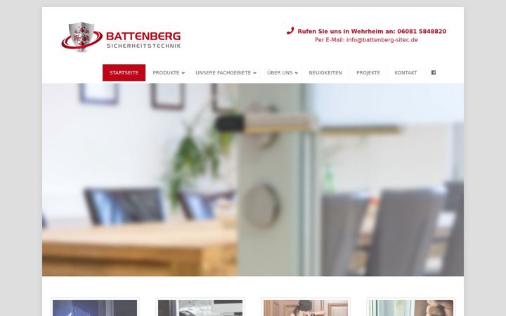 Ekrānuzņēmums no battenberg-sicherheitstechnik.de