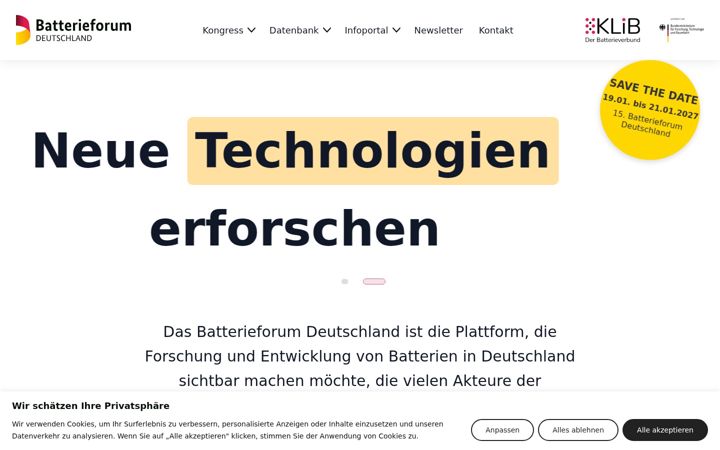 Screenshot of batterieforum-deutschland.de