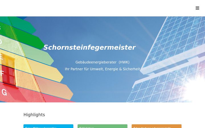 Screenshot of battermann-schornsteinfeger.de