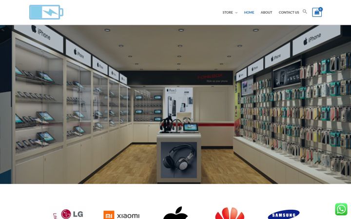 Skærmbillede af batterybank.com.pk