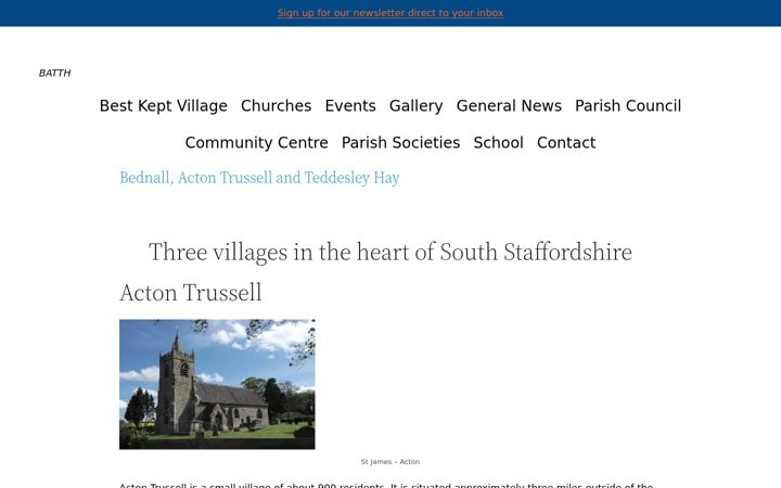 Screenshot of batth.co.uk