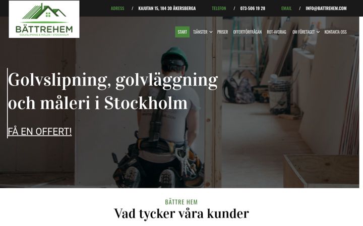 Screenshot of battrehem.com
