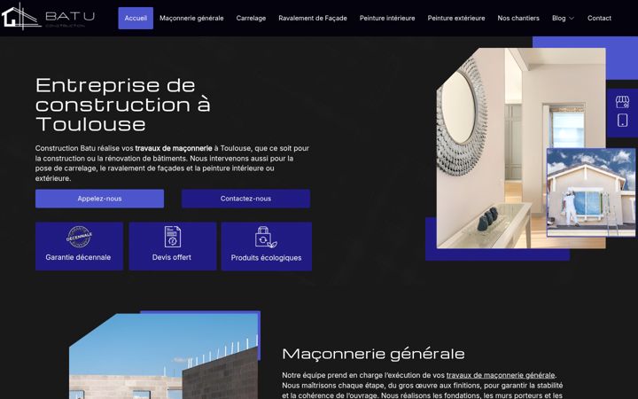 Screenshot of batuconstruction.fr