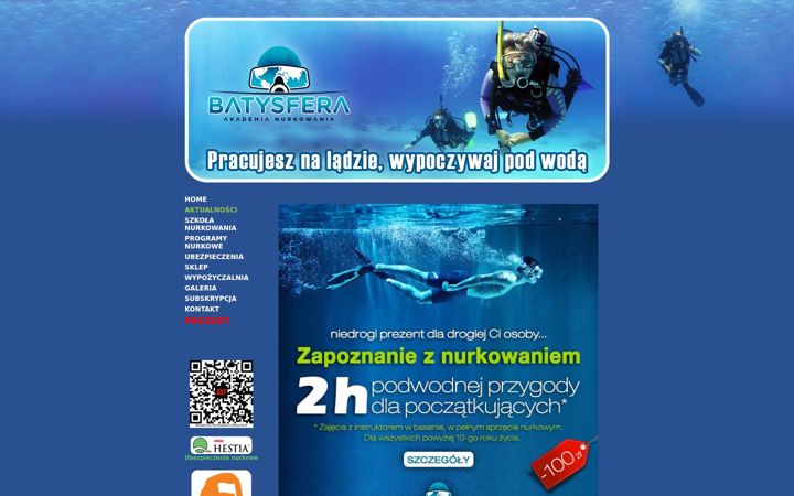 Screenshot of batysfera.pl
