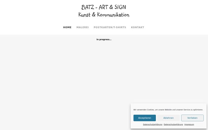Screenshot of batz-art-sign.com