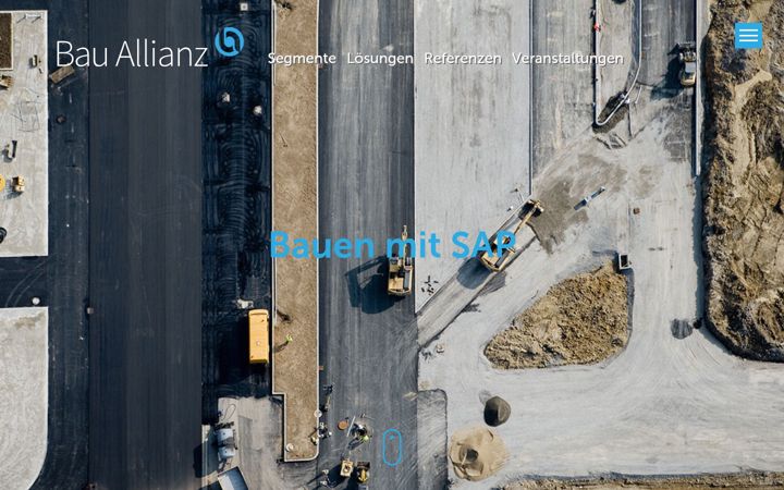 Screenshot of bau-allianz.com