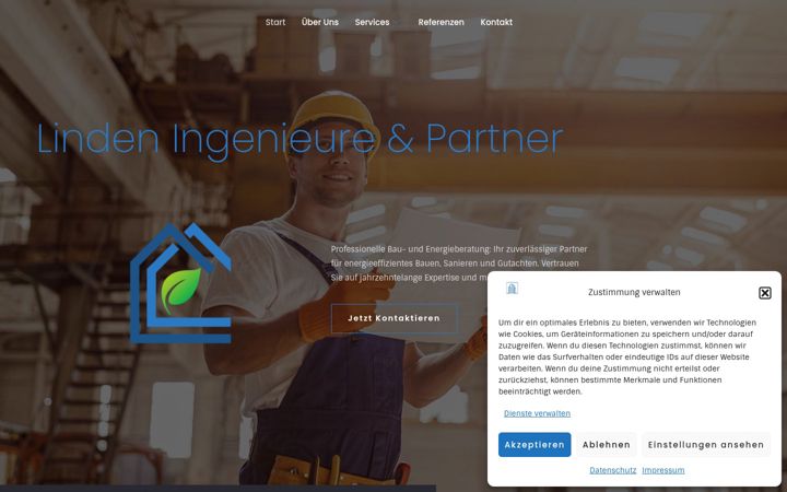 Screenshot of bau-energie.net
