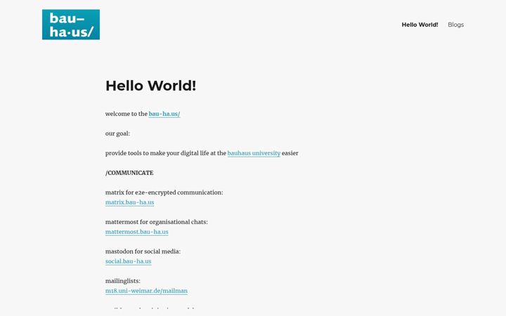 Screenshot of bau-ha.us
