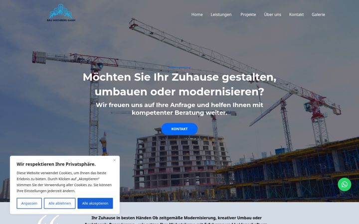 Screenshot of bau-hochberg.de