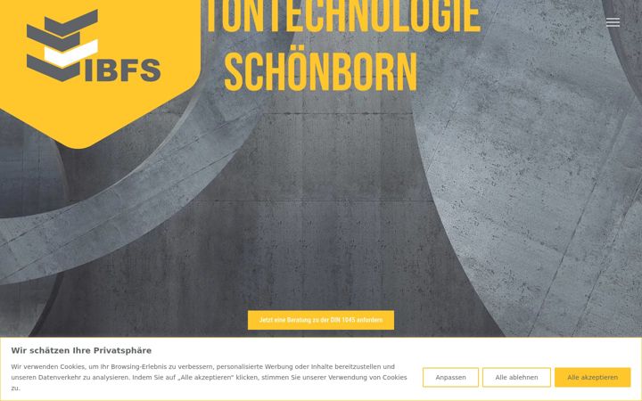 Screenshot of bau-ing.com