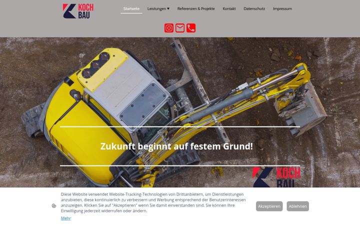 Screenshot of bau-koch.com