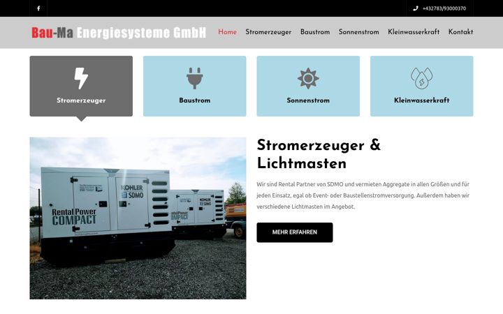 Screenshot of bau-ma-energy.com