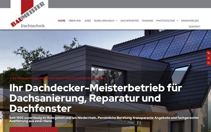 Screenshot of bau-meister.de