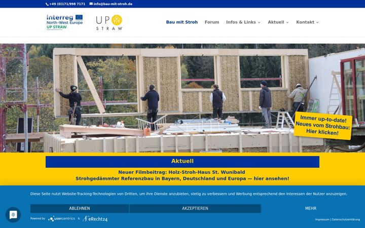 Screenshot ta' bau-mit-stroh.de