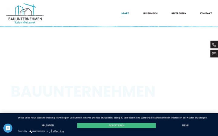 Screenshot of bau-mm.de
