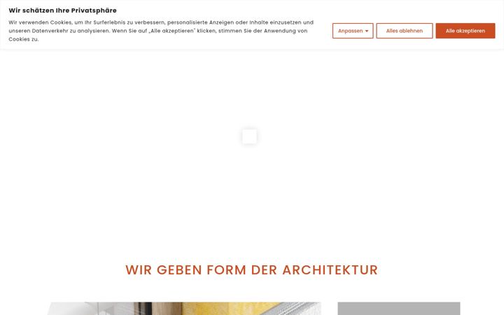 Screenshot ta' bau-plast.de