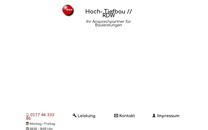 Screenshot of bau-rdw.de
