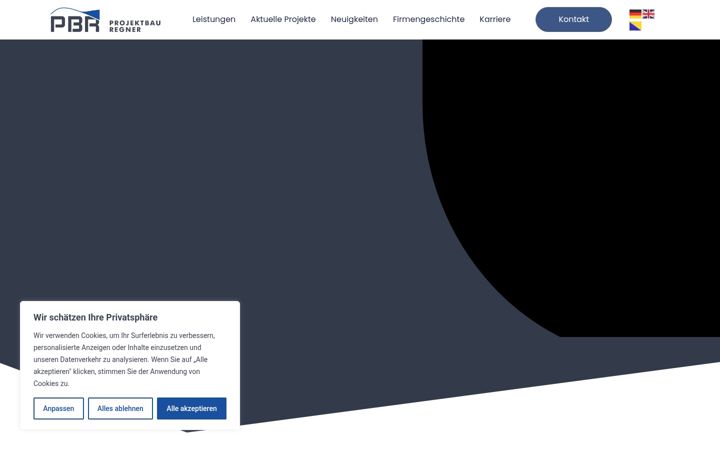Screenshot of bau-regner.eu