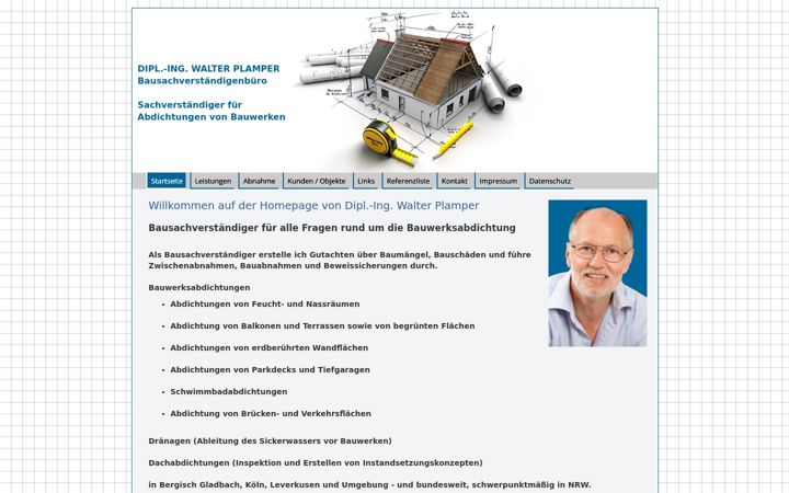 Skjermbilde av bau-sachverstaendige.de