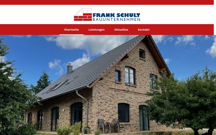 Screenshot of bau-schult.de