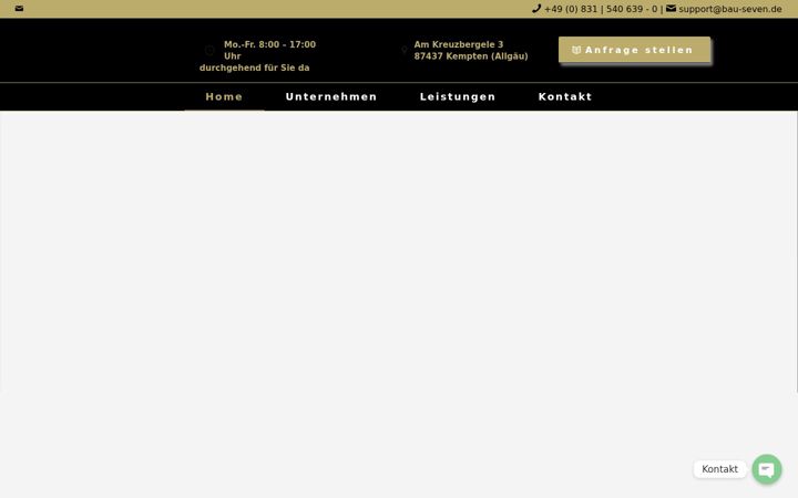 Screenshot of bau-seven.de