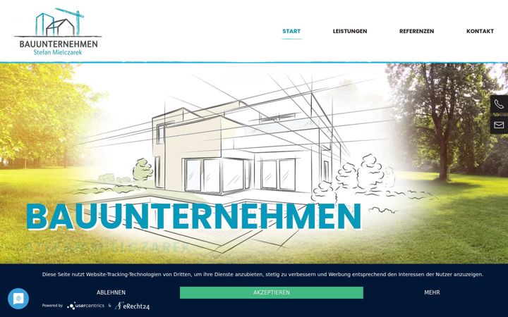 Screenshot of bau-sm.de