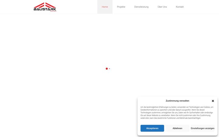 Képernyőkép: bau-stark.at