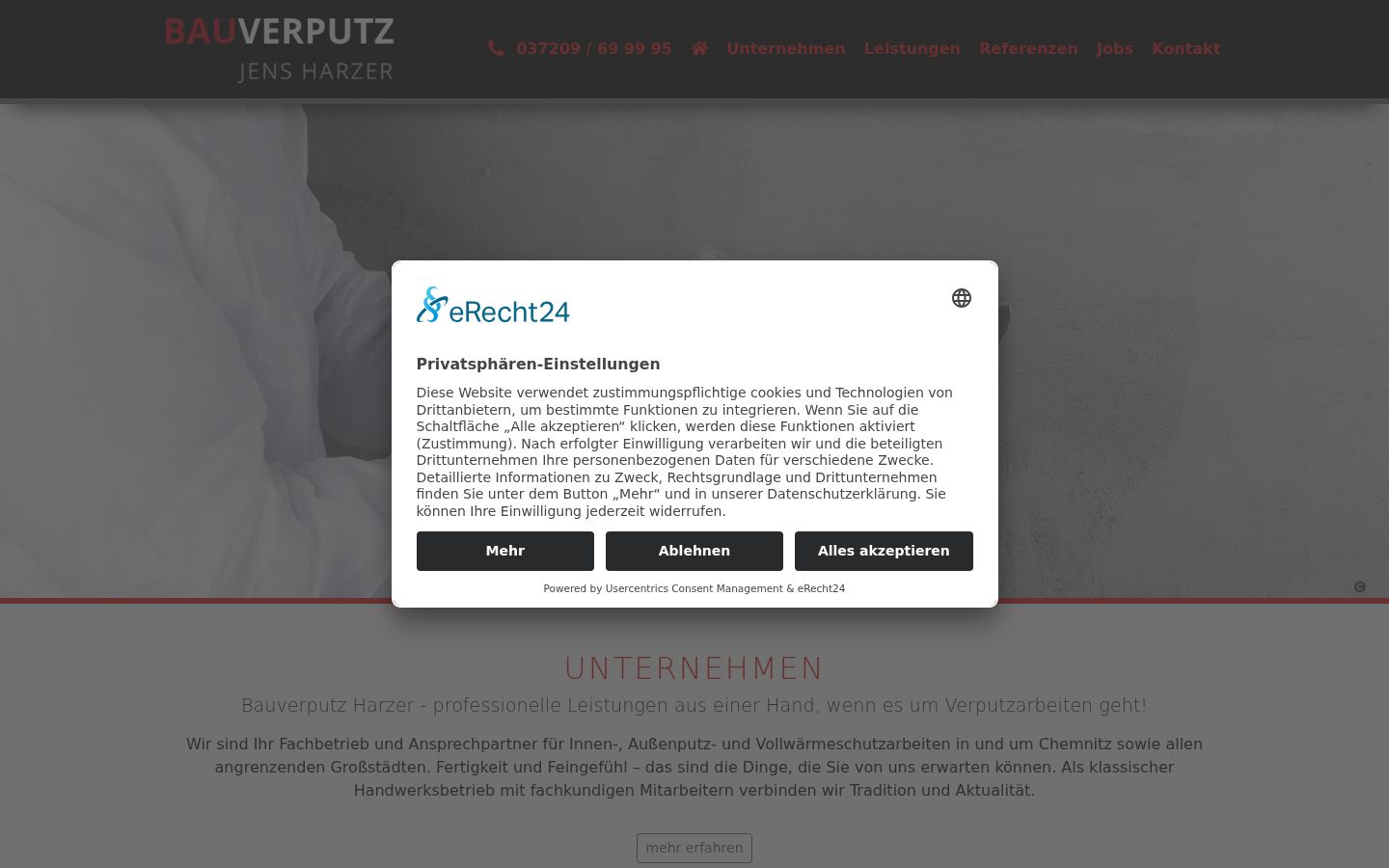 Zrzut ekranu banera zgody wyświetlanego przed jakąkolwiek interakcją